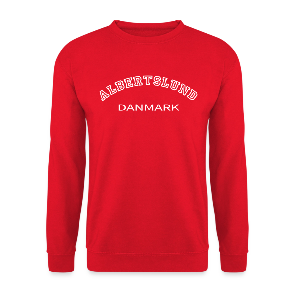 CityShirt - Sweatshirt - Albertslund - rød