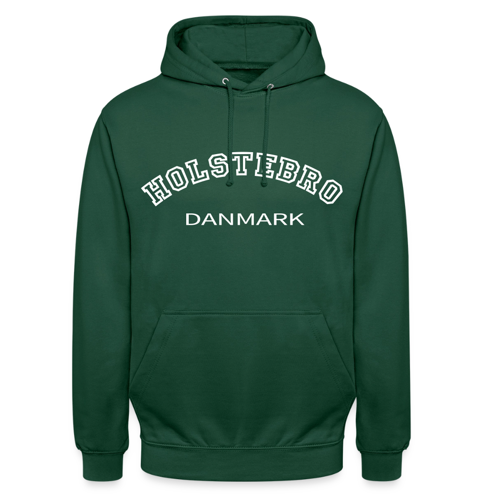 CityShirt - Hoodie - Holstebro - flaskegrøn
