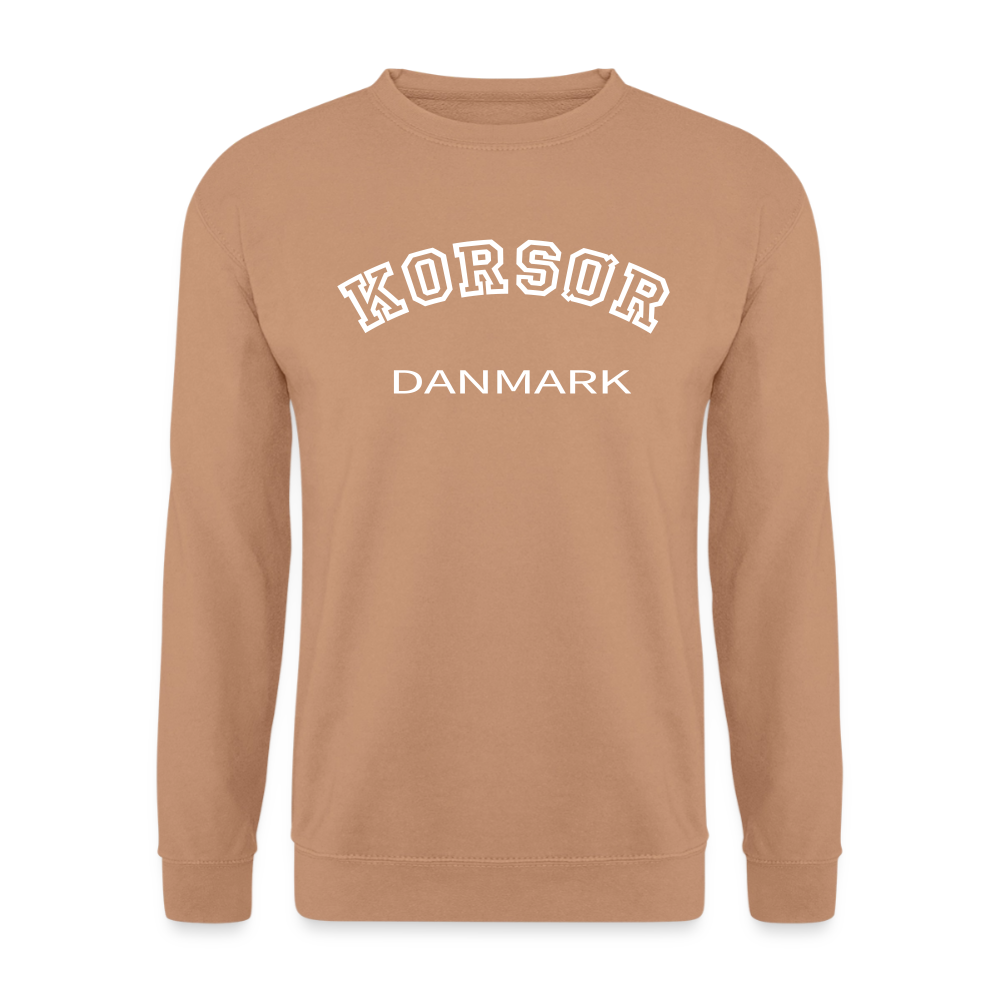 CityShirt - Sweatshirt - Korsør - mokka