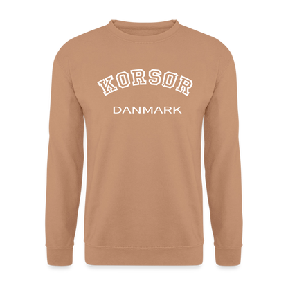 CityShirt - Sweatshirt - Korsør - mokka