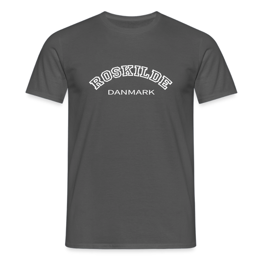 Herre-T-shirt - charcoal