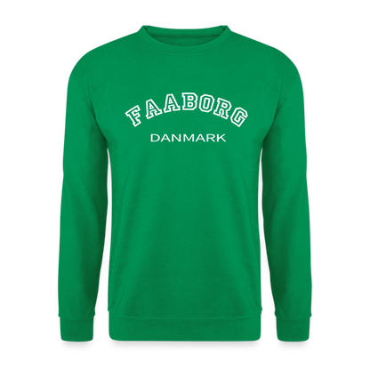 CityShirt - Sweatshirt - Faaborg - kelly grøn