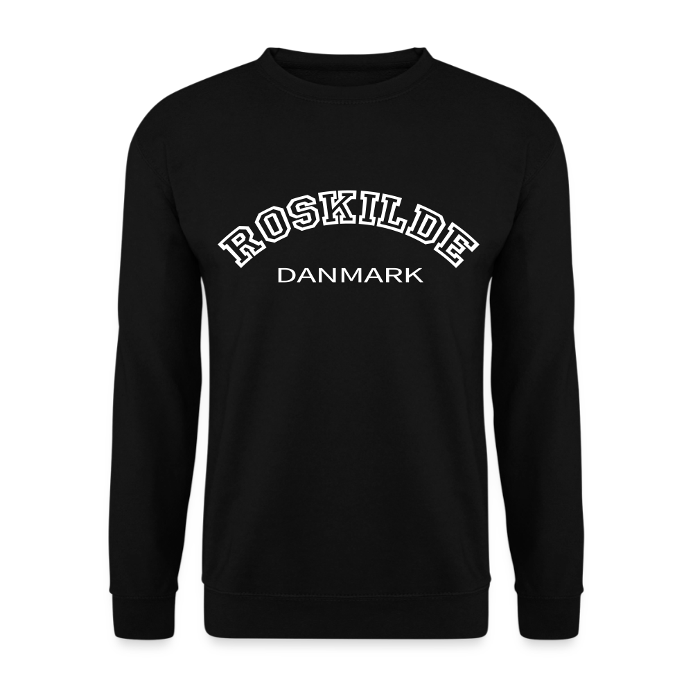 Sweatshirt unisex - Roskilde - sort