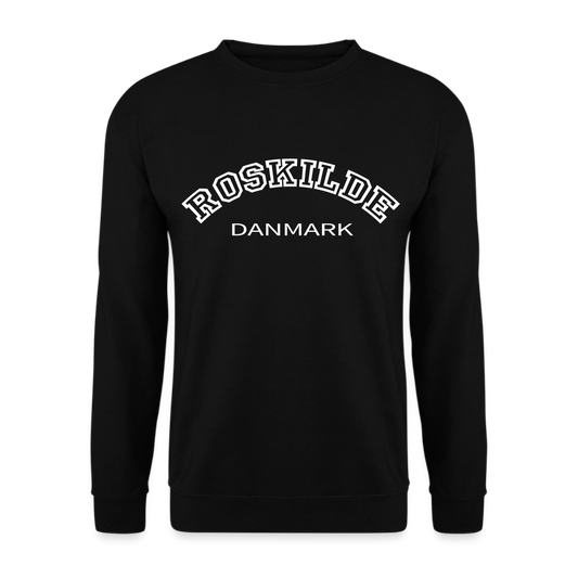 Sweatshirt unisex - Roskilde - sort