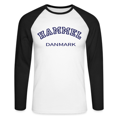 CityShirt - Baseball T-Shirt - Hammel - hvid/sort