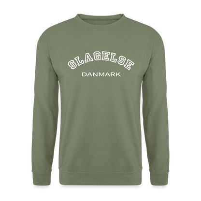 CityShirt - Sweatshirt - Slagelse - militærgrøn