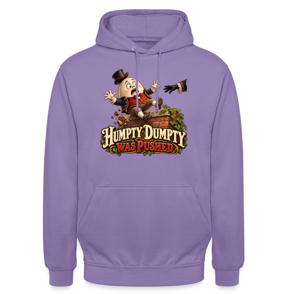 CityShirts - Hoodie - Humpty Dumpty was pushed - CS016 - lavendel