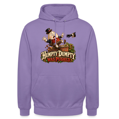 CityShirts - Hoodie - Humpty Dumpty was pushed - CS016 - lavendel