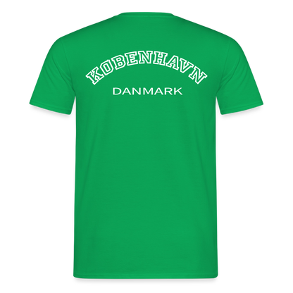 Herre-T-shirt - København - kelly grøn