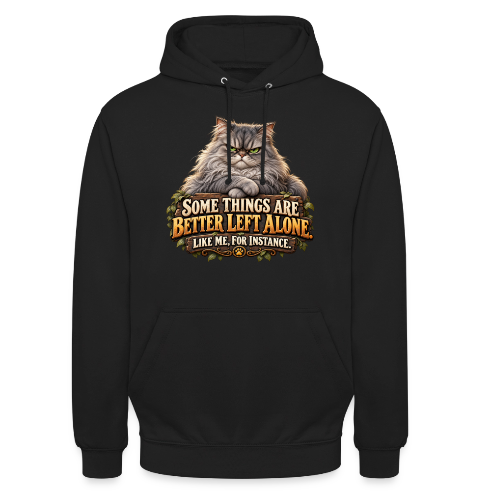CityShirts - Hoodie - Better left alone – Like me, for instance - CS015 - sort