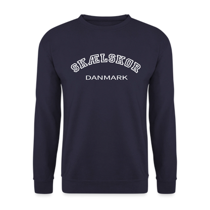 CityShirt - Sweatshirt - Skælskør - marineblå