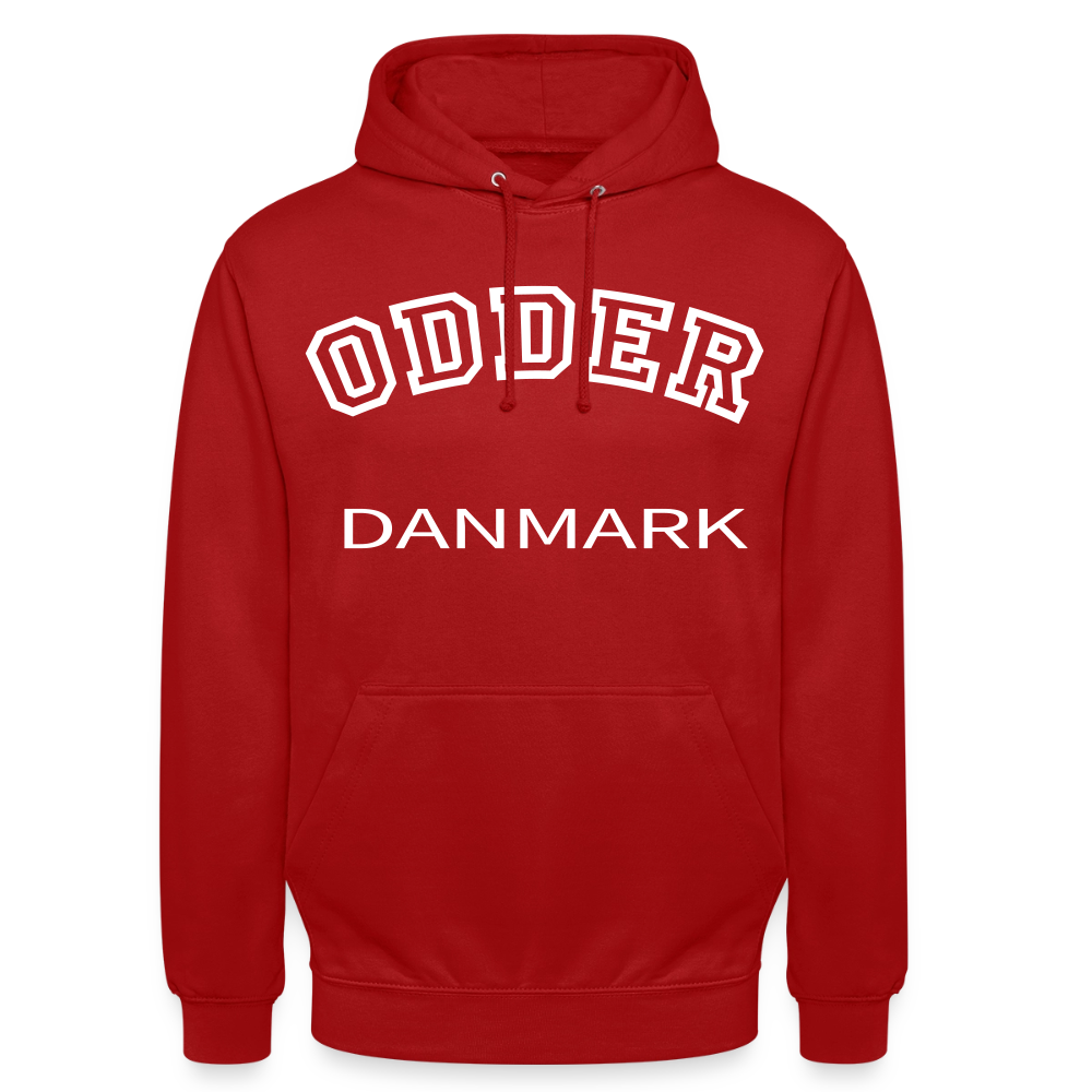 CityShirt - Hoodie - Odder - rød