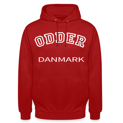CityShirt - Hoodie - Odder - rød
