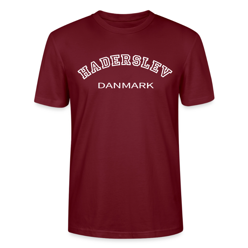 CityShirt - T-shirt - Haderslev - burgunder-rød