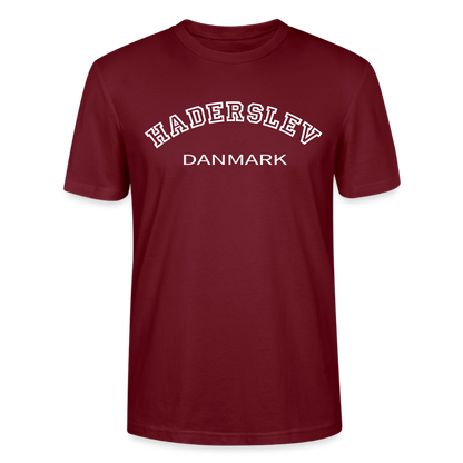 CityShirt - T-shirt - Haderslev - burgunder-rød