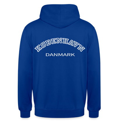 Hættetrøje unisex - København - kongeblå