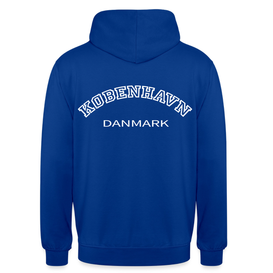 Hættetrøje unisex - København - kongeblå