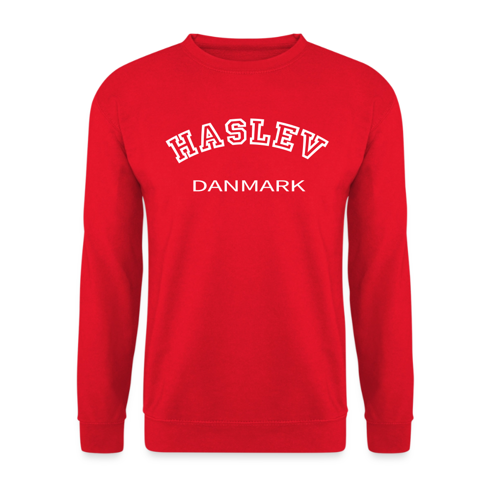 CityShirt - Sweatshirt - Haslev - rød