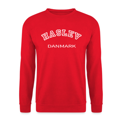 CityShirt - Sweatshirt - Haslev - rød