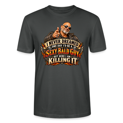 CityShirts - T-shirt - Sexy Bald Guy – Killing It - CS008 - charcoal