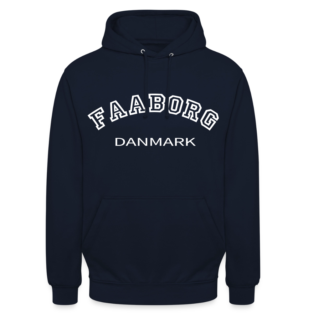 CityShirt - Hoodie - Faaborg - marineblå