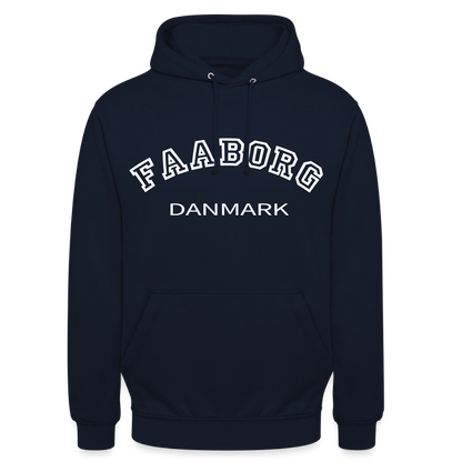 CityShirt - Hoodie - Faaborg - marineblå