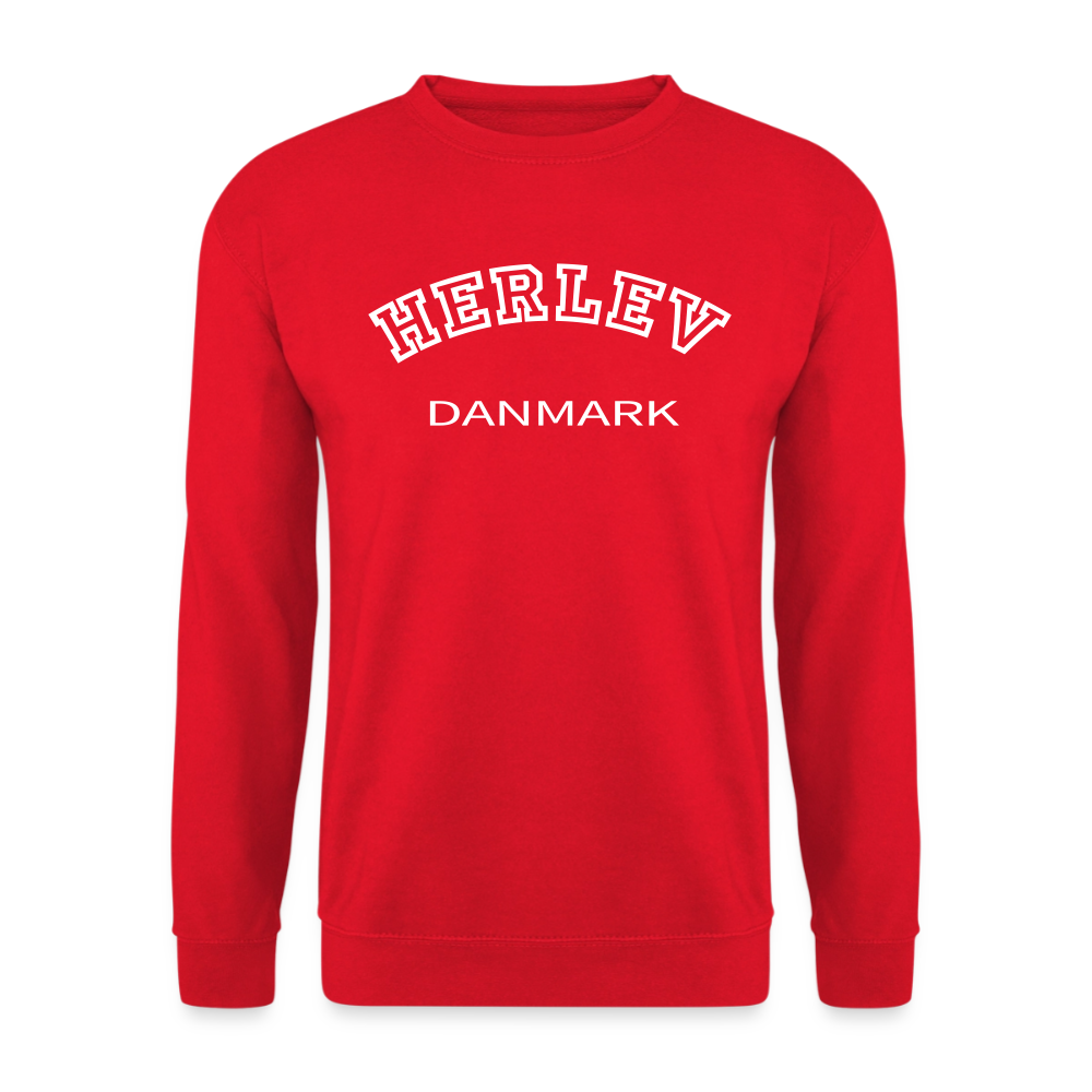 CityShirt - Sweatshirt - Herlev - rød