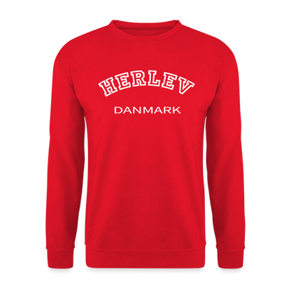 CityShirt - Sweatshirt - Herlev - rød