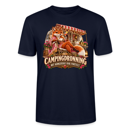 CityShirts - T-shirt - Campingdronning – Mit kongerige har fortelt - CS042 - marineblå